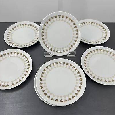 Set Of 7 Mikasa Interlude Elite Fine China 7” Salad/ Luncheon Dishes Japan • $65