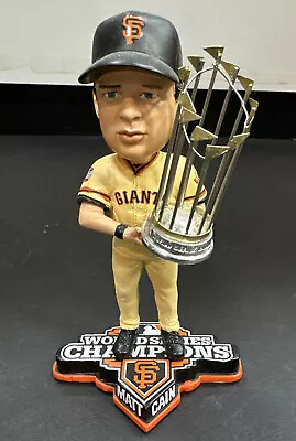 2012 Matt Cain World Series Trophy San Francisco Giants Sp Bobblehead Forever Le • $39.99