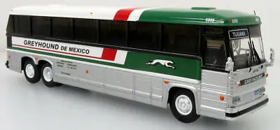 MCI MC-9 Greyhound De Mexico Bus Crusader Coach 1/87-HO Scale Iconic Replica NIB • $64.95