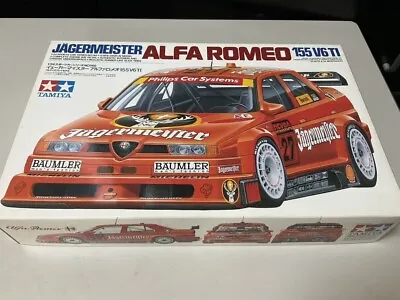 TAMIYA 1/24 JAGERMEISTER ALFA ROMEO 155 V6 TI Used Plastic Model Unassembled F/S • $72.80