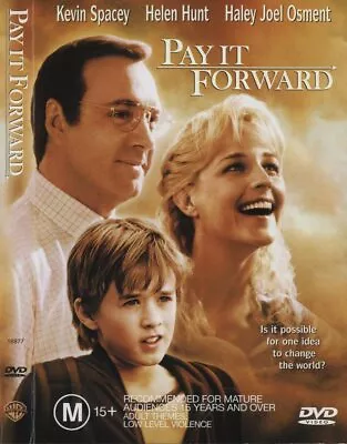 Pay It Forward DVD (Region 4) VGC Kevin Spacey NEW CASE • $9.56