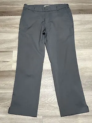 Men's Nike Golf Tour Performance Dri-Fit Gray Pants - Size 34 X 30 • $12.99