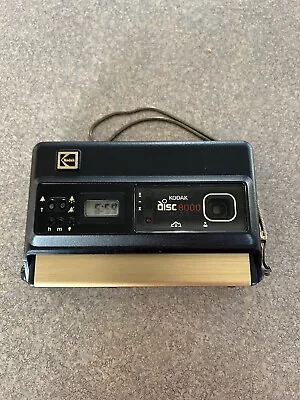 Vintage - Kodak Disc 8000 Black Built-in Electronic Flash Lens Film Camera B712 • $12.50