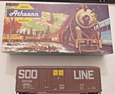 Ho Scale SOO LINE 40' Hi Cube Box Car  No 48308 Vintage • $12.80