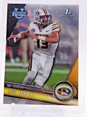 Jake Garcia 2023 Bowman University 1st Chrome Rookie #99 Missouri Tigers • $1.49