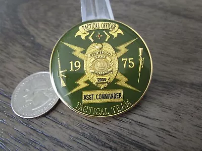 New Mexico State Police Tactical Team Asst Commander NMSP Challenge Coin #65K • $38.99