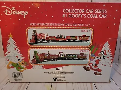 Disney Mickey Mouse Holiday Express #1 Goofy's Coal Car Collector Series Train • $11