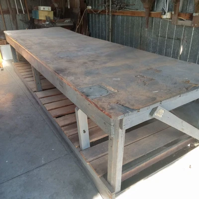 $400 • Buy Antique Work Bench - Early 20th Century Australian Manufacturing History