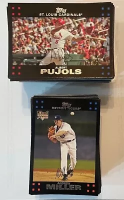 2007 Topps Baseball #1-250 - Pick Your Card - Ships Free • $1.19