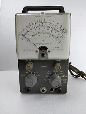 Heathkit Vacuum Tube Voltmeter  Model V-7A  Unknown Condition • $25.99