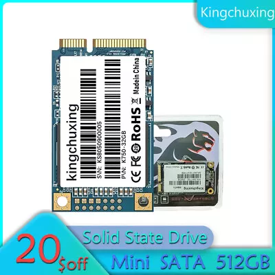 Kingchuxing 512GB MSATA III SSD Internal Solid State Hard Drives Laptop 550MB/s • $36.99
