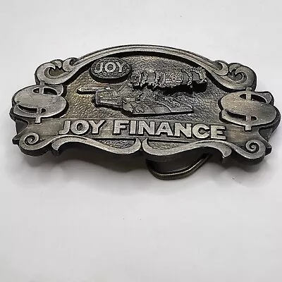 Joy Finance Coal Mining Company Belt Buckle Silver Tone  • $34.19