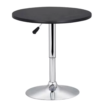 Modern Pub Table Bar Table Adjustable Height Round Bar Table For Bistro Cafe • $52.99