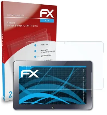 AtFoliX 2x Screen Protector For Samsung Ativ Tab 5 Clear • £18.19