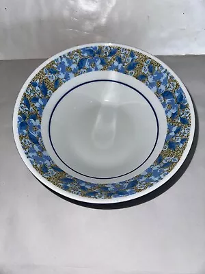 Mikasa Round Vegetable Bowl Eclipse Blue Mode Discontinued 8 5/8  • $29.99