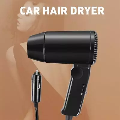 Handheld Folding Car Hair Dryer Portable 12V Car-styling Dryer Hot New✨A B3C5 • $31.16