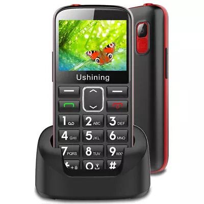 Uleway 2G Unlocked 2.4  Bluetooth Mobile Phone SOS Big Button For Elderly Senior • £19.99