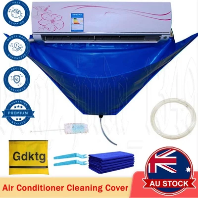 $23.99 • Buy Wall Mounted Air Cleaning Bag Conditioning Split Air Conditioner Washing Cover