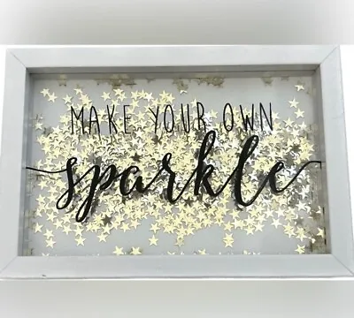NWT Make Your Own Sparkle Glitter Sign • £14.45