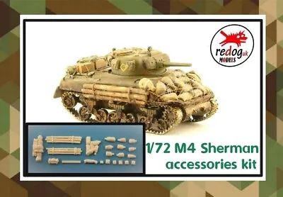 1:72 British WWII Sherman Tank Model Stowage Kit  /s6 • £4.99