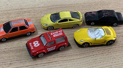 Toy Car Bulk Lot Die-cast Yellow Red Black Orange Racing Cars • $10.80