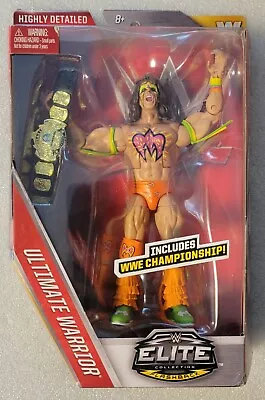 WWE Elite Ultimate Warrior Lost Legends Flashback Wresting Figure Eagle Belt WWF • $49.99