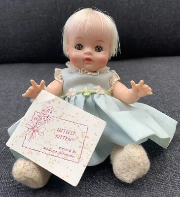 Madame Alexander Littlest Kitten Doll 7  All Origjnal Wrist Tag • $69.99