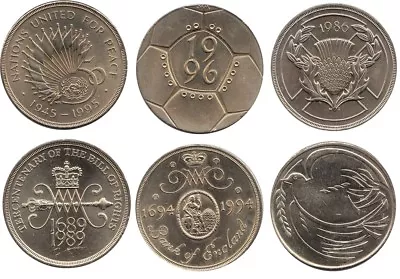 £2 Pound Coin Two Pound Coins £2 1986 1989 1994 1995 And 1996  Choice Of Year • £54.99