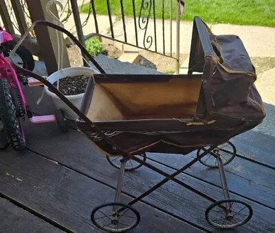 Vintage 1950s Welsh Baby Doll Stroller Please Look At All Photos • $64.99