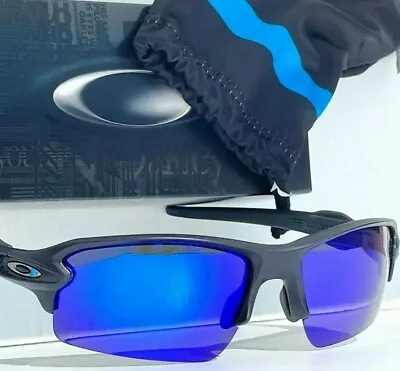 NEW Oakley FLAK 2.0 Thin Blue Line POLARIZED Galaxy Blue Mirror Sunglass 9188 • $146.88