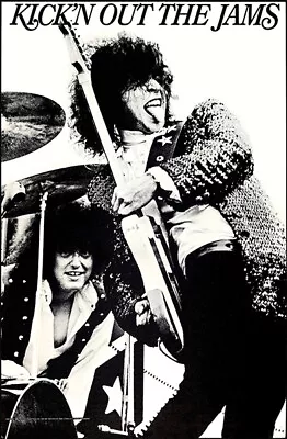 MC5 - Kick'n Out The Jams - 1969 - Band Promotional Poster • $14.99