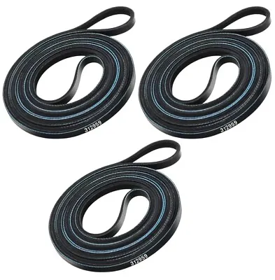 312959 Dryer Drum Belt For Maytag Y312959 LB234 NEW 100  5 Rib 4 Groove  3-PACK • $17.78