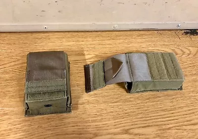 1 X Genuine Rare Us Army Eagle Industries Scar-h Single Mag Pouch Coyote #2 • £41.99