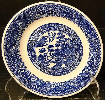 Royal China Blue Willow Ware Saucer Excellent • $1.99