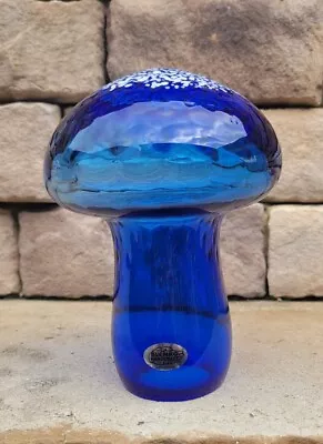 BLENKO 3221s 7  Mushroom - Cobalt DIAMOND OPTIC • $145