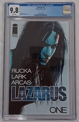 Lazarus #1 (2013 Image Comics) CGC 9.8 WHITE Pages By Greg Ruck & Michael Lark! • $75