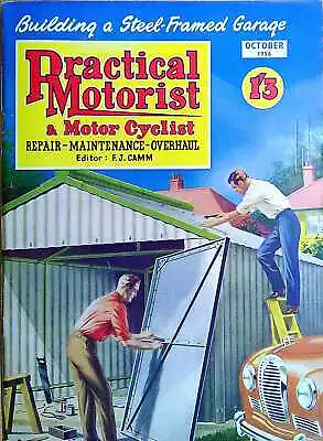 Camm F J  PRACTICAL MOTORIST &  MOTOR CYCLIST : OCTOBER 1956 1956 Paperback BOO • £6.85