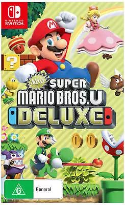 SWI Nintendo Switch New Super Mario Bros. U Deluxe Video Game • $74.76