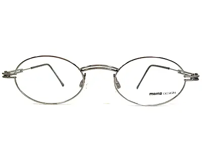 MOMO Design Eyeglasses Frames MV 06 302 Silver Round Full Rim 47-20-145 • $99.99