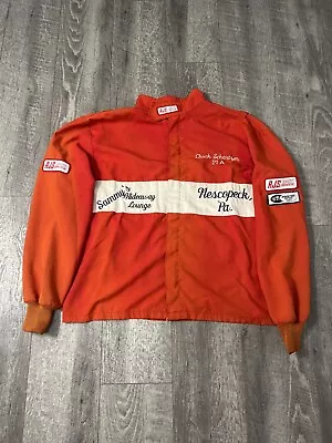 VTG Nomex Jacket Mens 2XL Flame Resistant Chain Stitch Workwear Racing Flight • $58