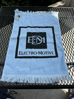 $38.50 • Buy Electro-Motive Division EMD Cannon 100% Cotton Golf Towel