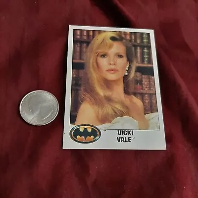 [005] Batman 1989 Vicki Vale Retro Topps Classic Trading Card Original • $1.99