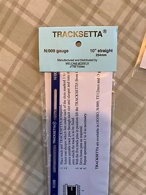 Peco Tracksetta N  Nt10 10  Straight Track Setting Gauge  By Melcam Models • $19.99