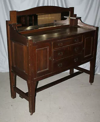 Antique Mission Arts And Crafts Sideboard Buffet – Come-Pact Furniture Co • $1650