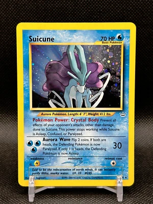 $95 • Buy Pokemon Card - Suicune Neo Revelation 14/64 Holo Rare