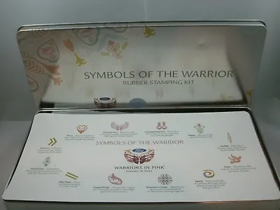 NEW Martha Stewart Symbols Of The Warrior Rubber Stamping Kit- Warriors In Pink  • $19.95