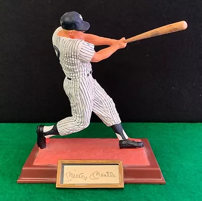 MICKEY MANTLE NY Yankees SPORTS IMPRESSIONS Statue #247/975 COA/no Box RARE • $342.95