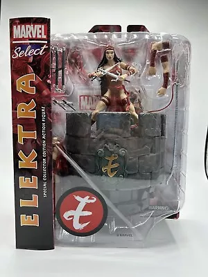 New Marvel Select Elektra Special Collector Edition Action Figure W/ Base • $20