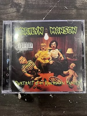 Marilyn Manson - Portrait Of An American Family Bmg Club Edition Rare 1994 Cd • $29.99