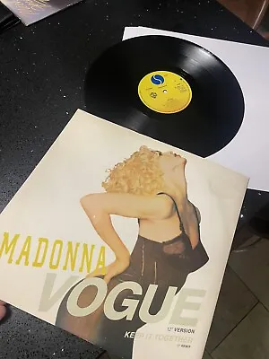 Madonna Vogue Rare Record Vinyl. 12” • £1.99